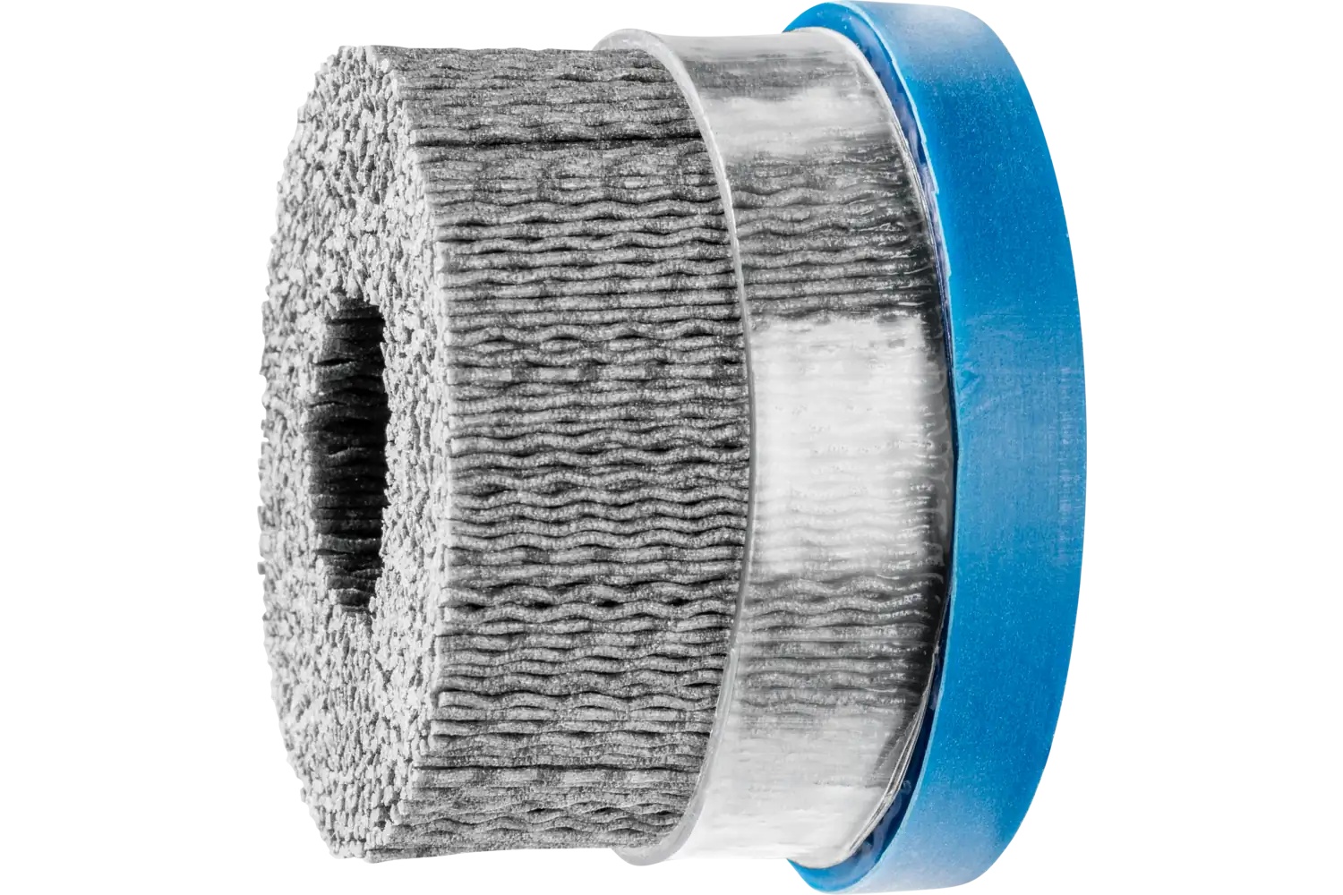 Picture of Pferd M-BRAD® Disc Brush 3" Dia. .040/120 Grit Silicon Carbide 7/8" Arbor